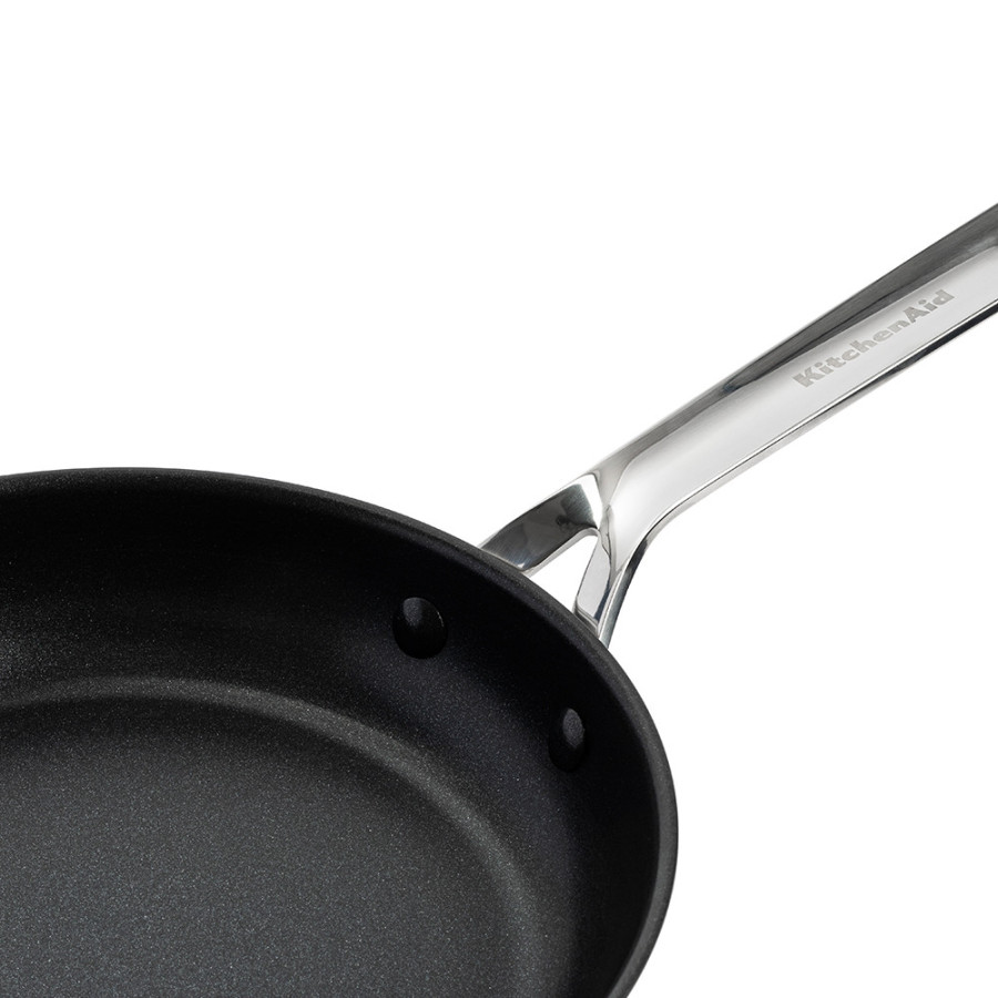 Набір посуду 16/18/20 см, 1,49/2,13/3,11 л, 20+28 см KitchenAid Stainless Steel Sheet (CC004221-001)