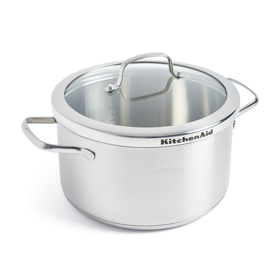 Каструля з кришкою 24 см, 5,7л KitchenAid Proline (CC001879-001)