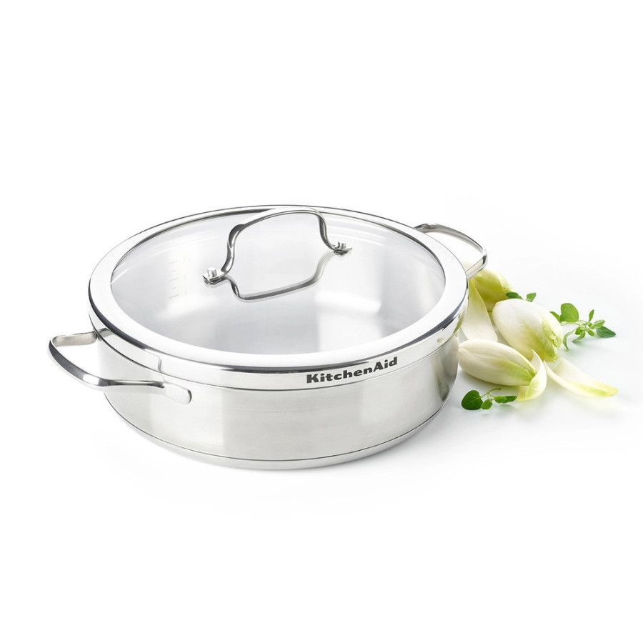 Сотейник з кришкою 26 см, 3,6л KitchenAid Proline (CC001886-001)