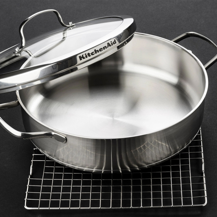 Сотейник з кришкою 26 см, 3,6л KitchenAid Proline (CC001886-001)