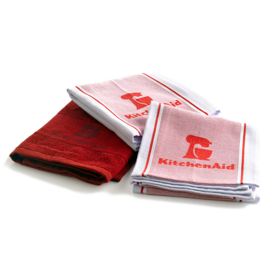 Набір кухонних рушників KitchenAid, 50х70 см/45х45 см, 3 шт (CC000007-001)