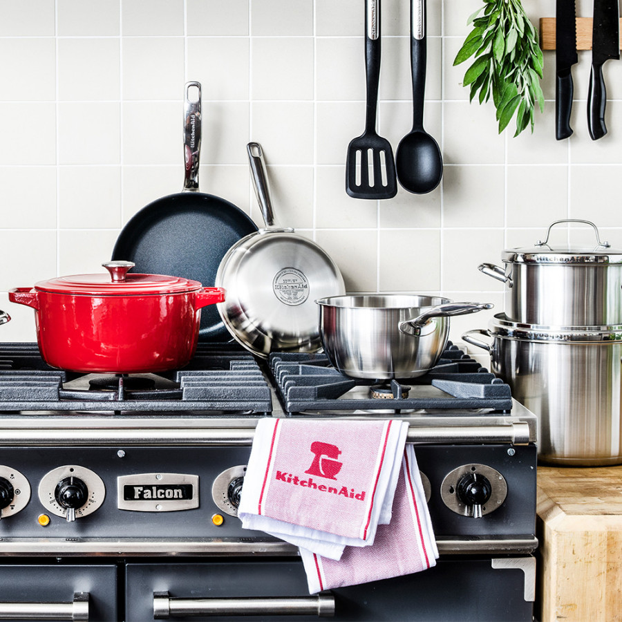 Набір кухонних рушників KitchenAid, 50х70 см/45х45 см, 3 шт (CC000007-001)