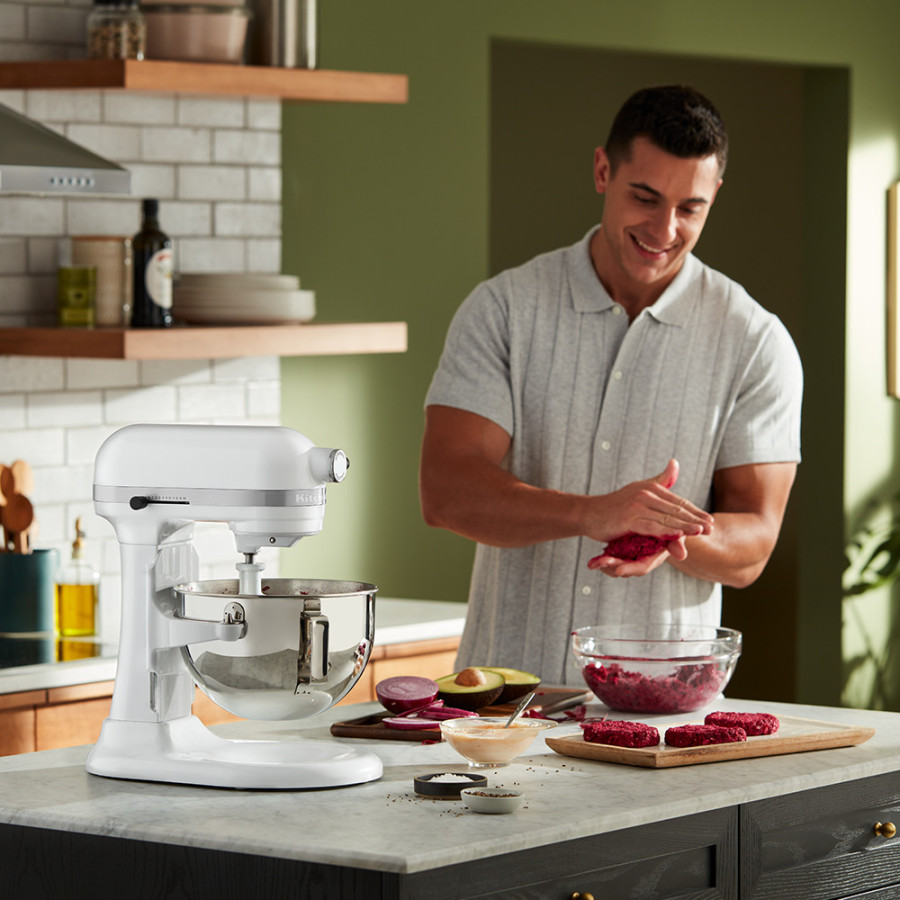 Міксер планетарний KitchenAid Heavy Duty 5,2 л 5KSM55SXXEWH