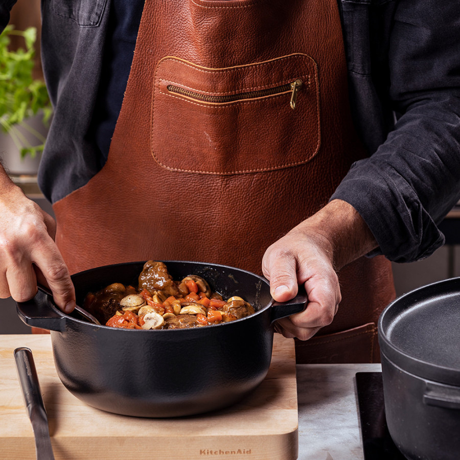 Каструля чавунна з кришкою 3,3 л KitchenAid Matte Oven-to-table (CC004899-001)