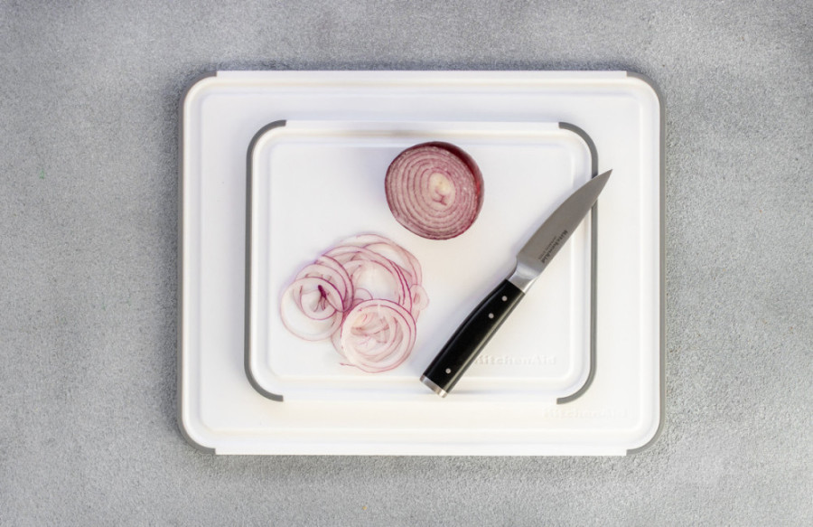 Дошка для нарізання KitchenAid Universal, двостороння, 35,5 х 28 х 1 см (KEG700NOSMGA)