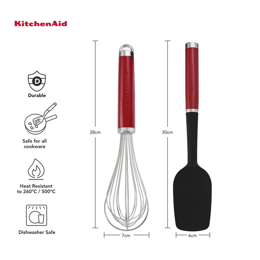 Набір кухонних приладь KitchenAid Coreline, 2 предмета (KQG463OHERE)