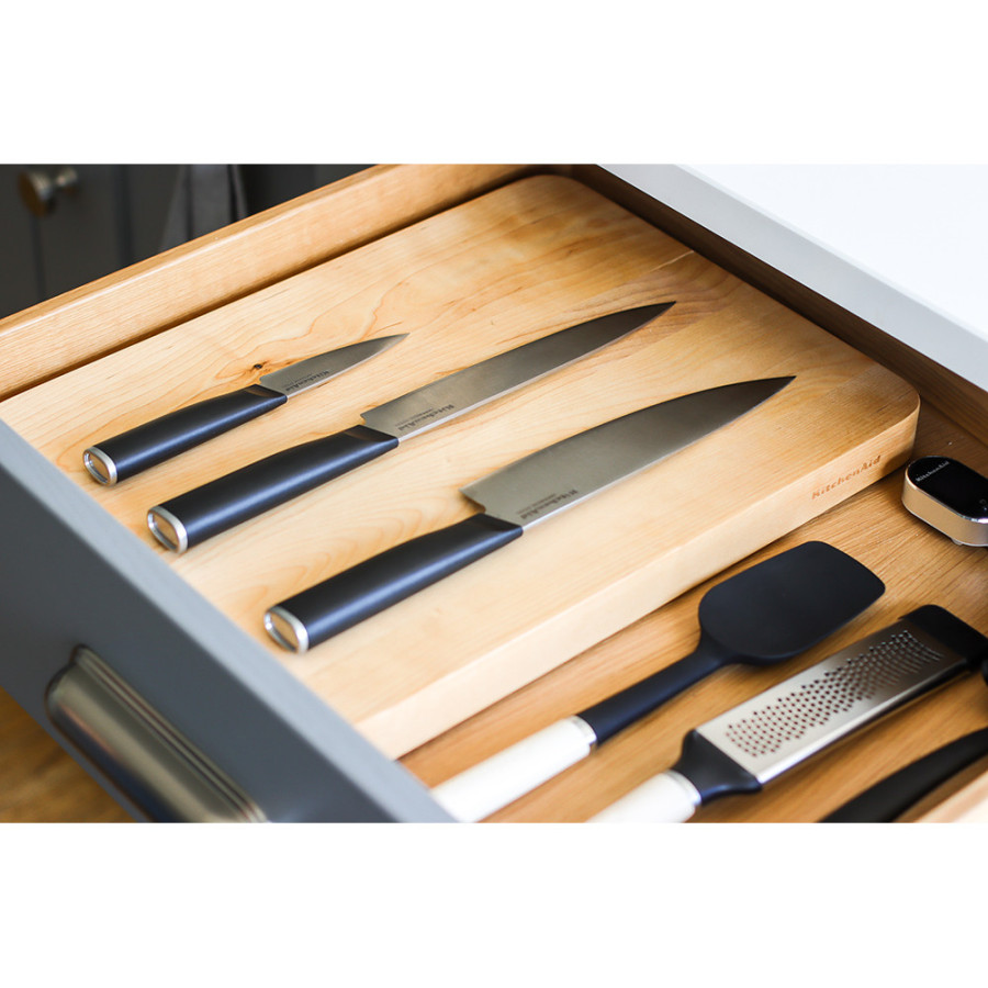 Набір ножів KitchenAid Classic з захисними чохлами для лез, 3 шт (KEG3PTHEOHOBA)