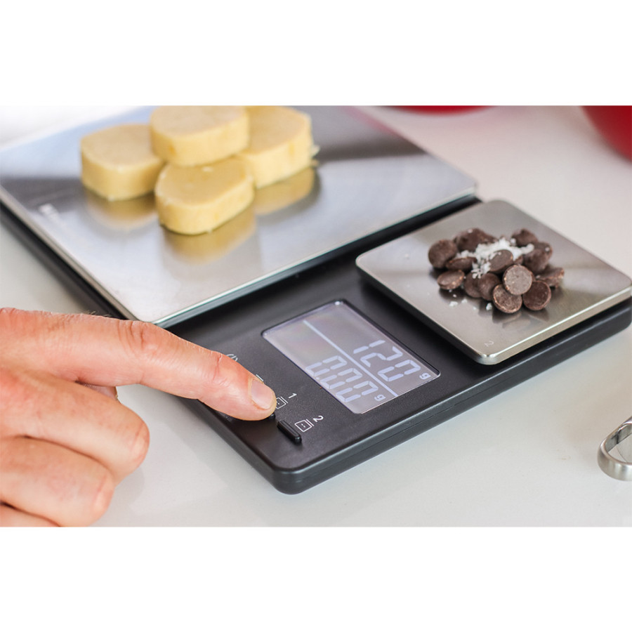 Ваги кухонні KitchenAid Measuring, з подвійною платформою (KQ909G)