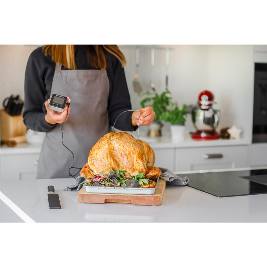 Термометр кухонний з таймером KitchenAid Measuring (KQ906G)