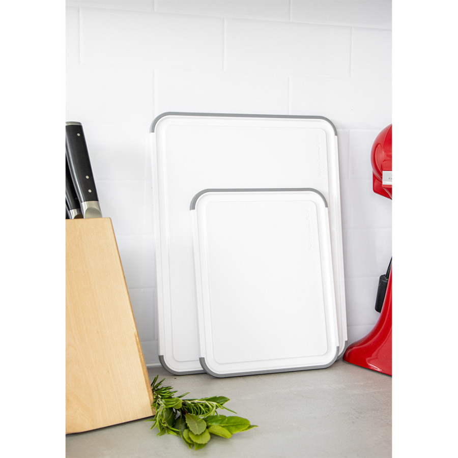Дошка для нарізання KitchenAid Universal, двостороння, 20,3 х 25,3 х 1 см (KEG701NOSMGA)