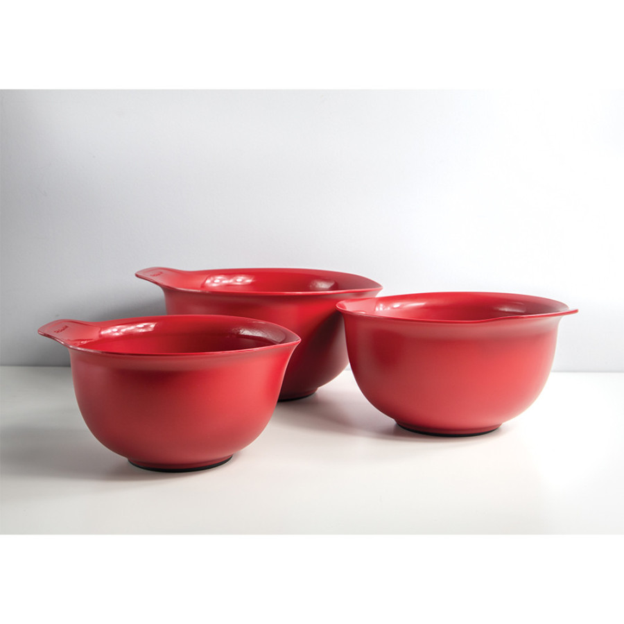 Набір мисок для змішування KitchenAid Universal, 3 шт, 2,4/3,3/4,3 л (KQG175OSERE)