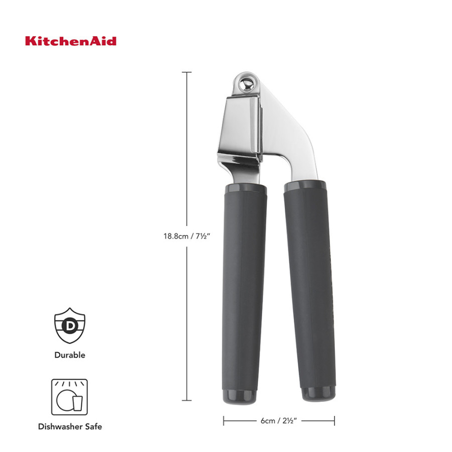 Прес для часнику KitchenAid Coreline, 19 см (KAS132OHCGG)