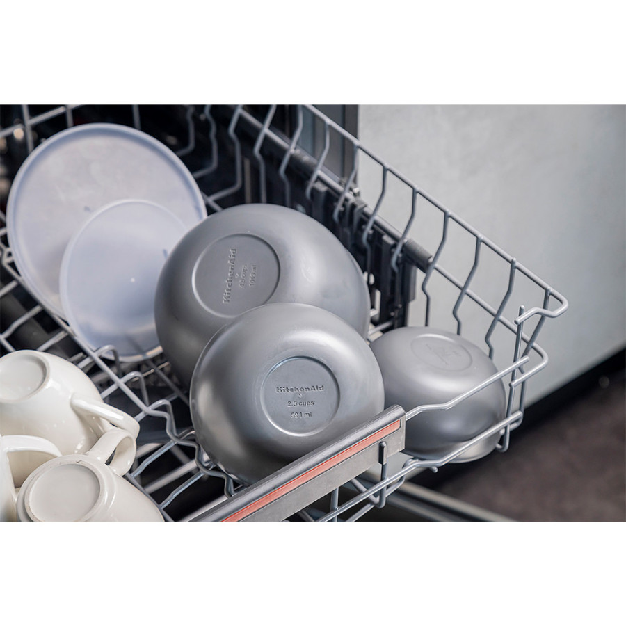 Набір мисок з кришкою KitchenAid Coreline, 4 шт, 3,55/5,91/8,28/1,065 л (KQG176OSCGG)