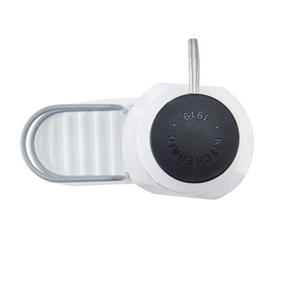 Диспенсер для миючого засобу з підставкою для губки KitchenAid Sinkware, 350 мл, білий (KEG887OSWH)