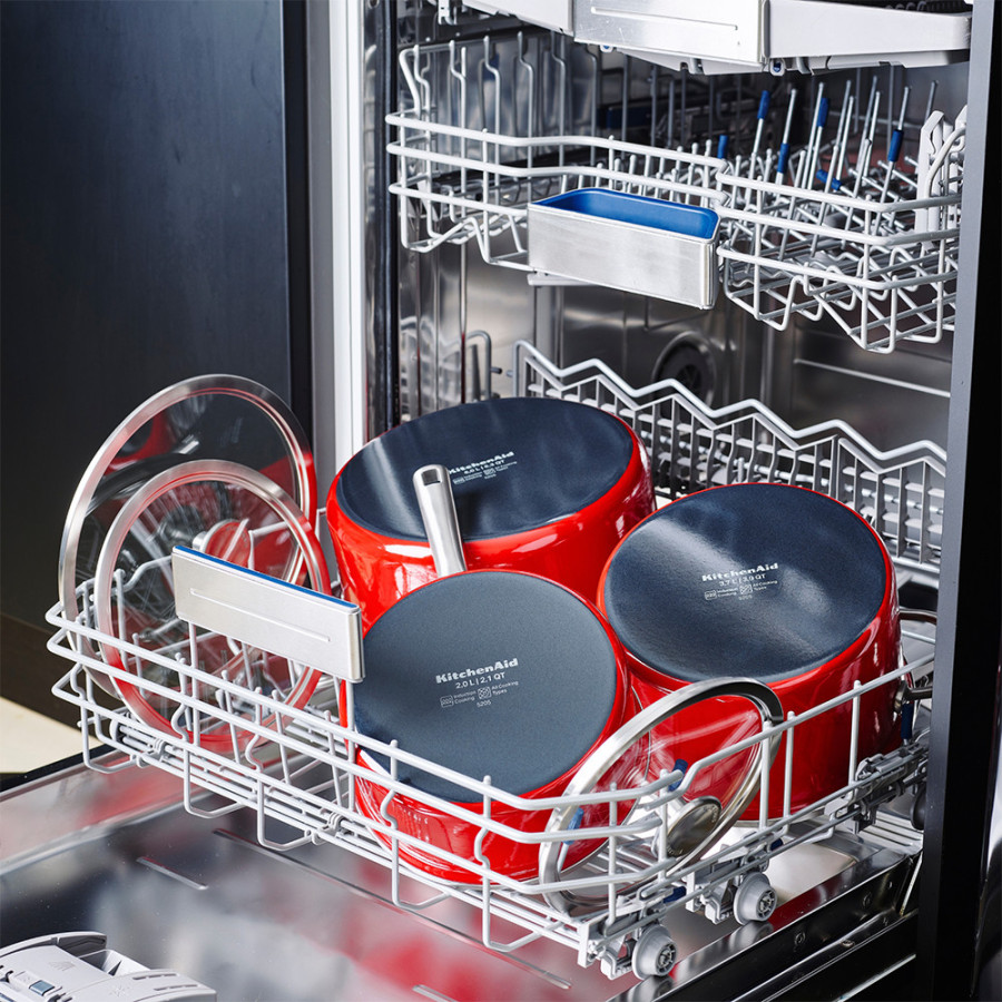 Набір посуду 16/20/24 см, 1,3/3,7/6 л KitchenAid Steel Core (CC004920-001)